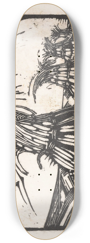Dick Ket - Korenschoven te Ede 8.25 inch art skate deck