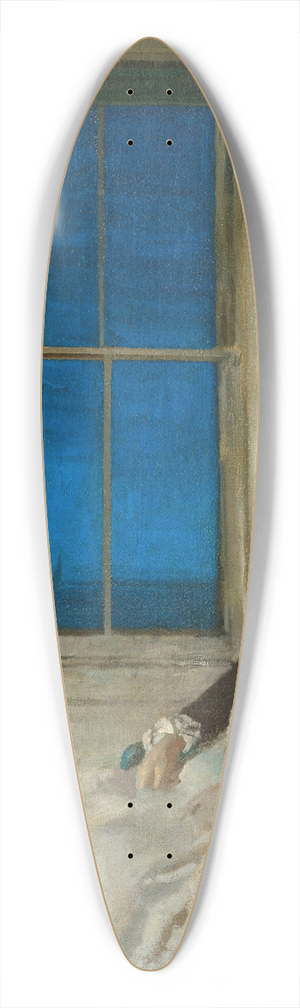William Orpen - Night 39.3 inch art pintail longboard deck