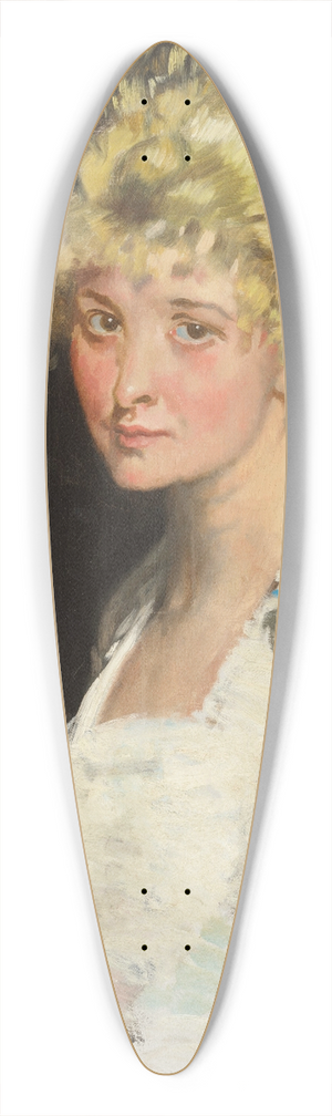 William Orpen - The Artists Model, Yvonne 39.3 inch art pintail longboard deck