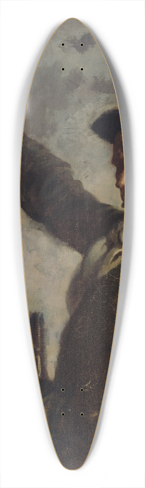 William Orpen - The Dead Ptarmigan (a Self-Portrait) 39.3 inch art pintail longboard deck