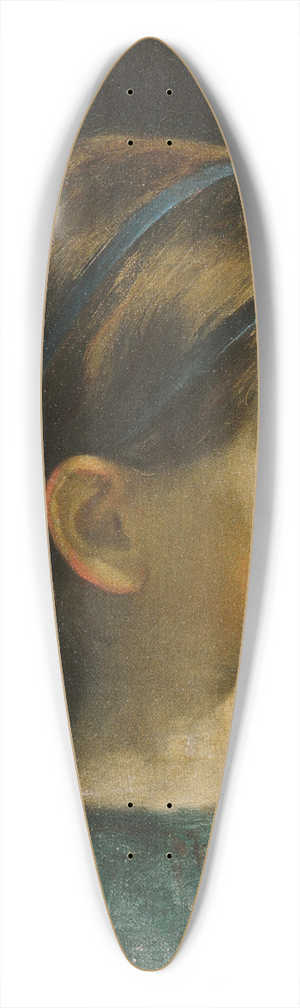 William Page - Daughter of William Page (Probably Mary Page) 39.3 inch art pintail longboard deck