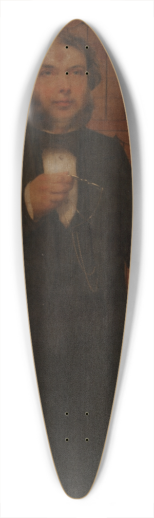 William Page - Henry Stevens 39.3 inch art pintail longboard deck