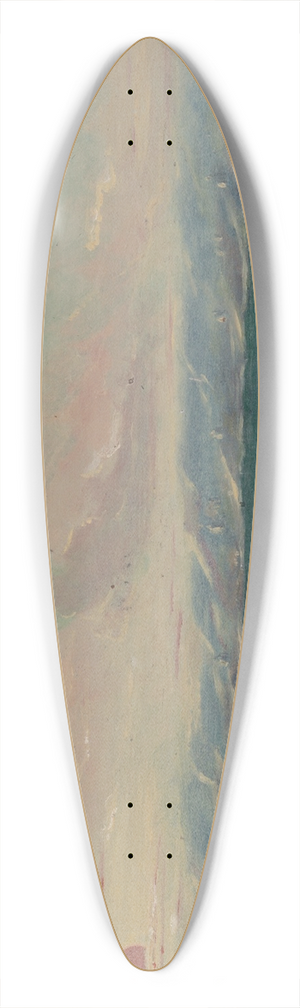 William P. Chappel - Baptism 39.3 inch art pintail longboard deck