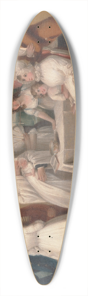 William Redmore Bigg - Christening Of The Heir 39.3 inch art pintail longboard deck William Redmore Bigg - Christening Of The Heir 39.3 inch art pintail longboard deck