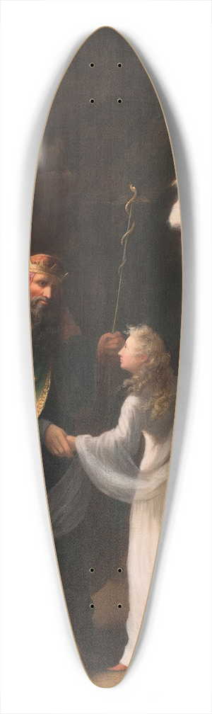 William Rimmer - Scene from the Tempest 39.3 inch art pintail longboard deck