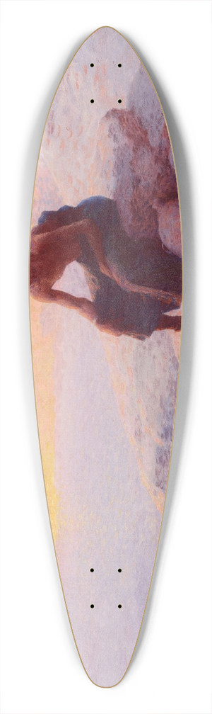 William Robinson Leigh - The Water Carrier 39.3 inch art pintail longboard deck