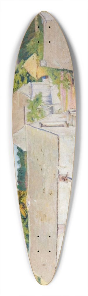William Rothenstein - Oakridge Farm  Late Summer 39.3 inch art pintail longboard deck
