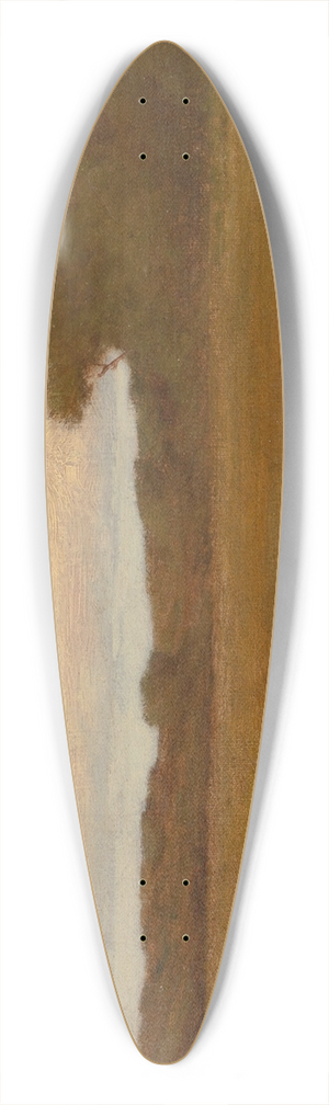 William Sartain - Meadow Brook 39.3 inch art pintail longboard deck