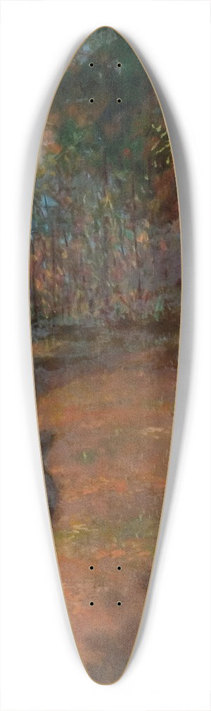 William Sergeant Kendall - Transition 39.3 inch art pintail longboard deck