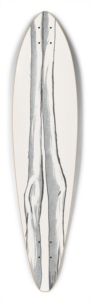 William Steinigans - Prosit! 39.3 inch art pintail longboard deck