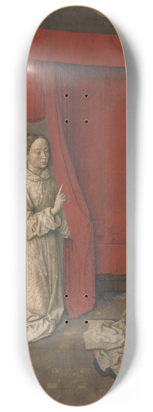 Dieric Bouts - The Annunciation 8.25 inch art skate deck