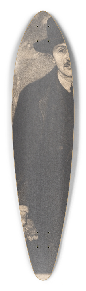 William Strang - John Masefield no. 3 39.3 inch art pintail longboard deck
