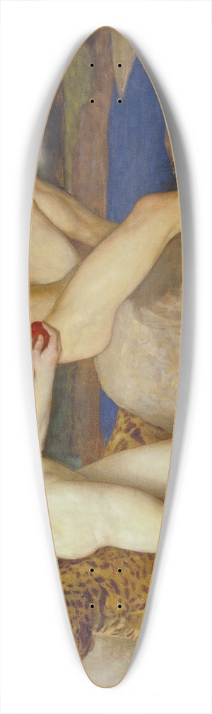 William Strang - The Temptation 39.3 inch art pintail longboard deck