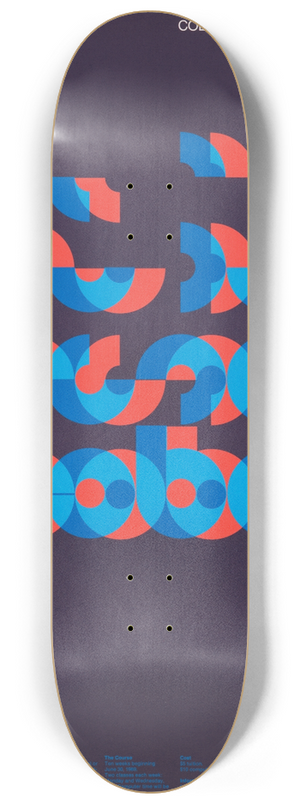 Dietmar Winkler - COBOL 8.25 inch art skate deck