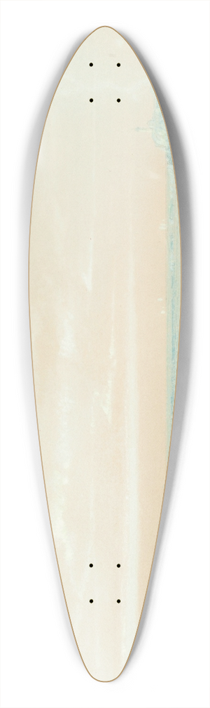William Trost Richards - Point Judith 39.3 inch art pintail longboard deck
