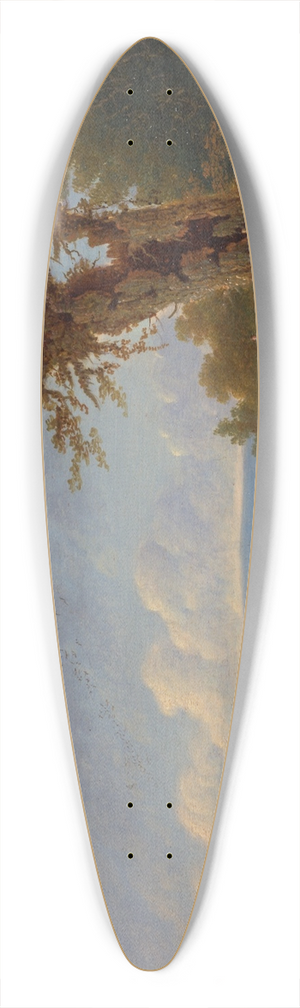 William Turner of Oxford - Shepherd Boy on a Hillside 39.3 inch art pintail longboard deck