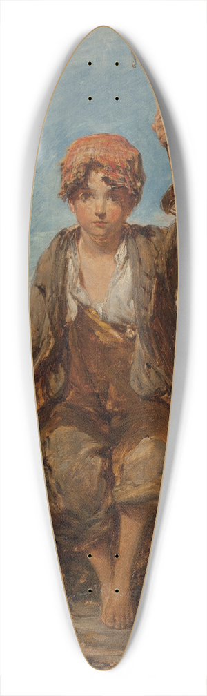 William Underhill - The young shepherd boy 39.3 inch art pintail longboard deck