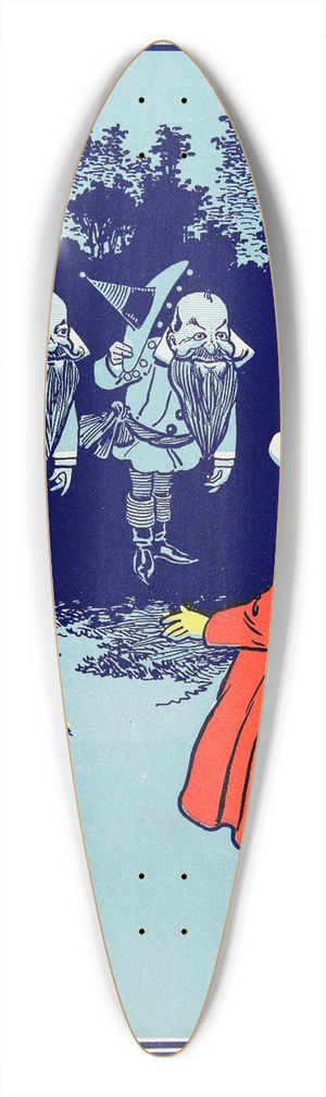 William Wallace Denslow - I am the witch of the north 39.3 inch art pintail longboard deck