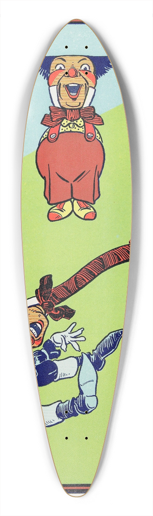 William Wallace Denslow - The head shot forward and struck the Scarecrow 39.3 inch art pintail longboard deck