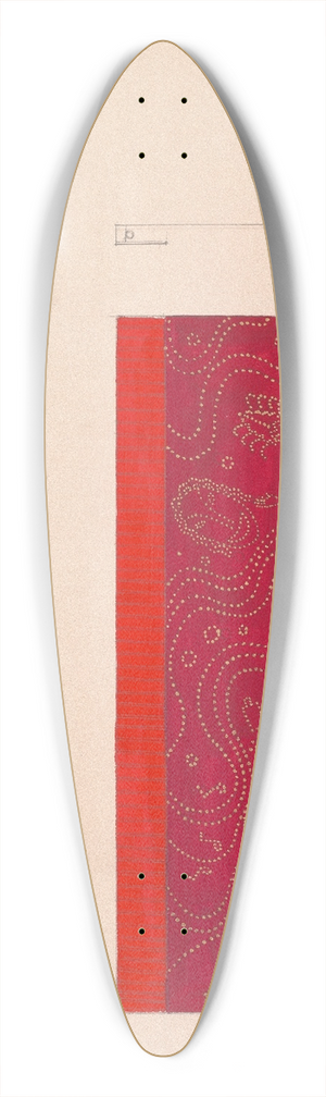 Winold Reiss - Design for unidentified restaurant, possibly Dunhalls Restaurant, New York, NY.] [Mural of masks and dancing figures (Wall treatment in foyer) 39.3 inch art pintail longboard deck