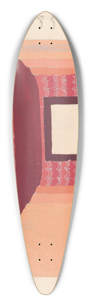 Winold Reiss - Design proposals for Puck Theater, New York, NY.] [Interior perspective study. 39.3 inch art pintail longboard deck