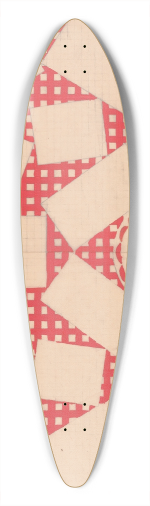 Winold Reiss - Designs for promotional material for opera singer Emanuel List.] [Drawing for brochure page 39.3 inch art pintail longboard deck