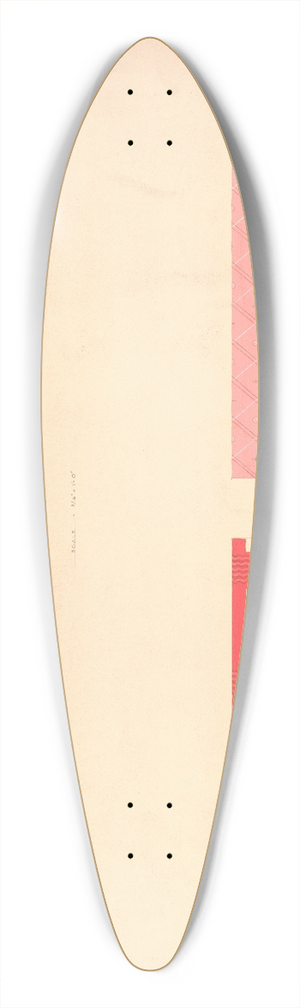 Winold Reiss - Proposed treatment for roller rink, Elizabeth, N.J.] [Wall elevations, royal scheme 39.3 inch art pintail longboard deck