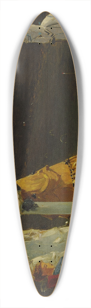 Winslow Homer - Croquet Match 39.3 inch art pintail longboard deck