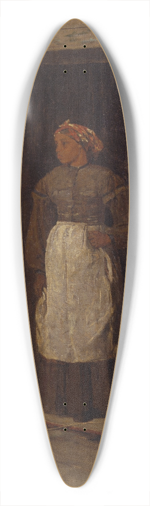Winslow Homer - Near Andersonville 39.3 inch art pintail longboard deck