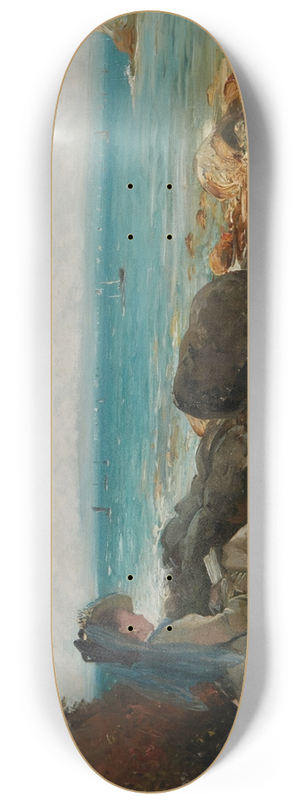 Agapit Stevens - By the Sea 8.25 inch art skate deck