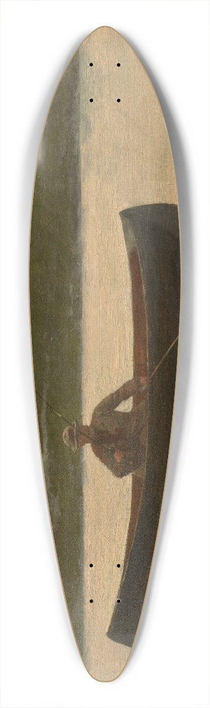 Winslow Homer - Playing a ish 39.3 inch art pintail longboard deck