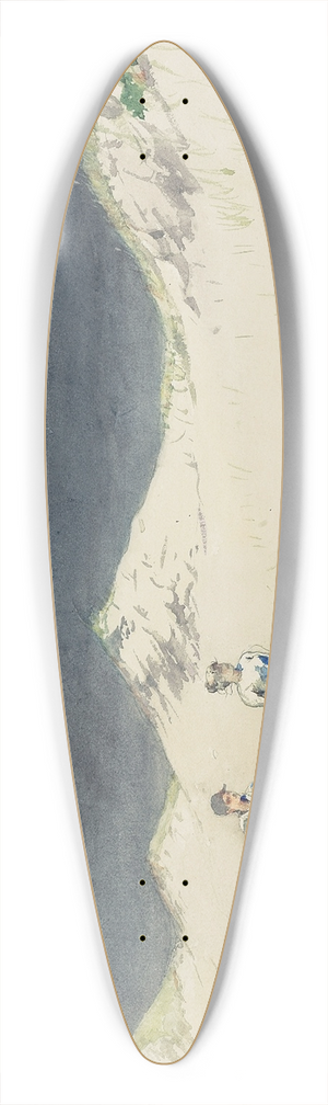 Winslow Homer - Sand And Sky 39.3 inch art pintail longboard deck