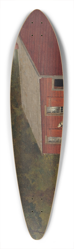 Winslow Homer - School Time 39.3 inch art pintail longboard deck