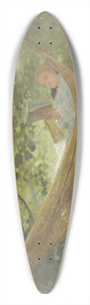 Winslow Homer - Sunlight and Shadow 39.3 inch art pintail longboard deck