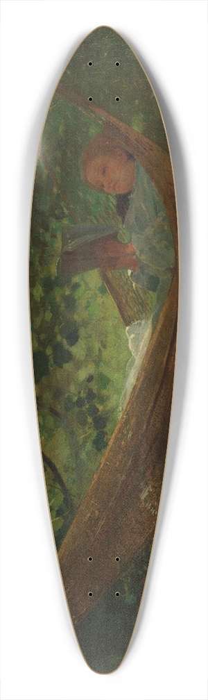 Winslow Homer - Sunlight and Shadow 39.3 inch art pintail longboard deck