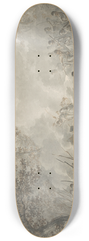 Dirk Langendijk - A Battle Between Cavalrymen and Infantry 8.25 inch art skate deck Dirk Langendijk - A Battle Between Cavalrymen and Infantry 8.25 inch art skate deck