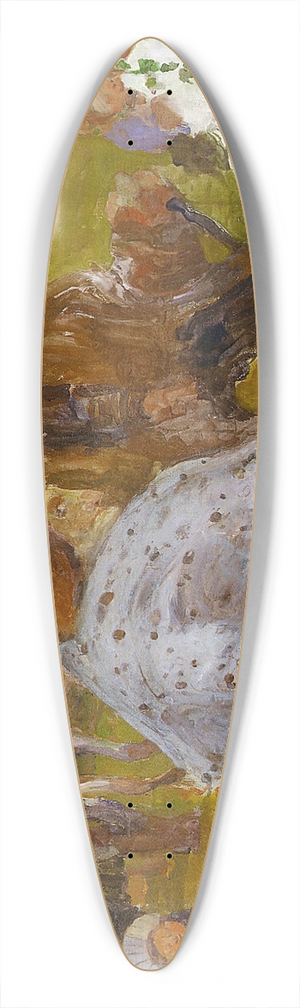 Witold Wojtkiewicz - Pentecost Holiday Fair near Cracow 39.3 inch art pintail longboard deck