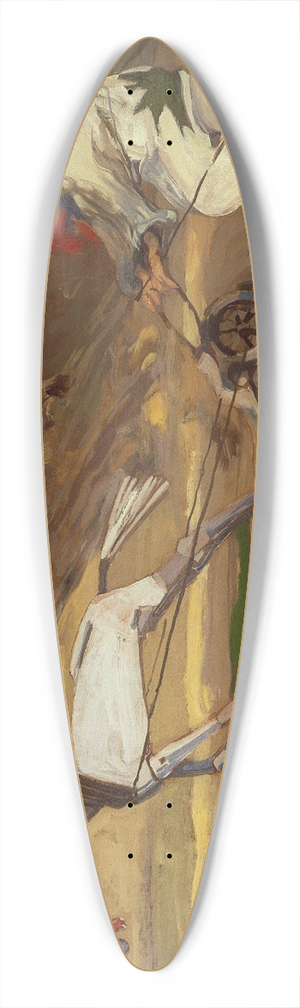 Witold Wojtkiewicz - Ploughing 39.3 inch art pintail longboard deck