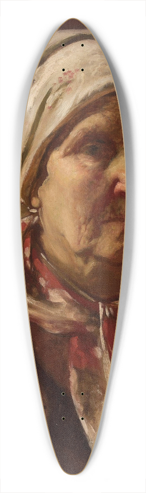 Wojciech Gerson - Portrait of Helena Jaworska ne Rapacka 39.3 inch art pintail longboard deck