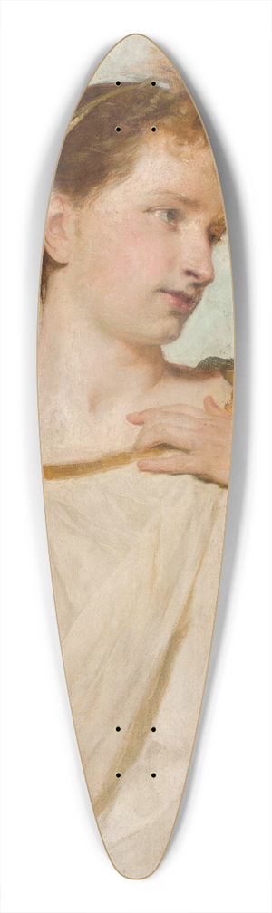 Wojciech Gerson - Portrait of Irena Solska ne Powik 39.3 inch art pintail longboard deck