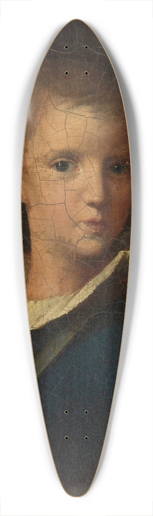 Wojciech Korneli Stattler - Childhood portrait of Artur Potocki 39.3 inch art pintail longboard deck