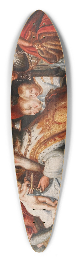 Workshop of Artus Wolffort - The Adoration of the Magi 39.3 inch art pintail longboard deck