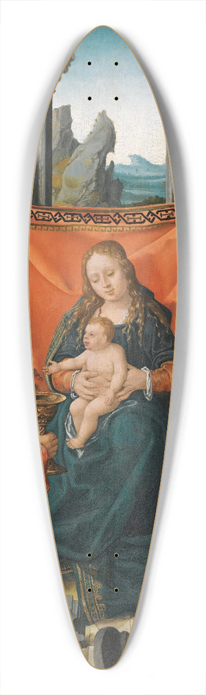 Workshop of Bernard van Orley - The Adoration Of The Magi 39.3 inch art pintail longboard deck