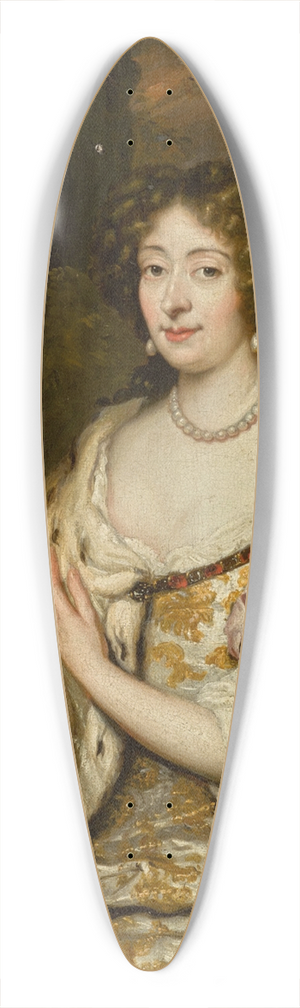 Workshop of Caspar Netscher - Portrait of Maria Mancini (16391715) 39.3 inch art pintail longboard deck