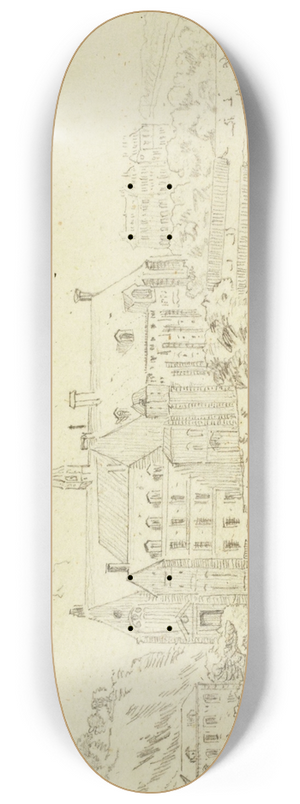 Aglas Bouvenne - Couvent des Bonshommes 8.25 inch art skate deck