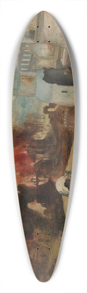 Workshop of Herri met de Bles - The Temptation of Saint Anthony 39.3 inch art pintail longboard deck
