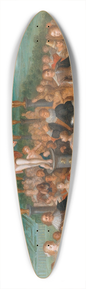 Workshop of Louis de Caullery - An Allegory of Venus Verticordia 39.3 inch art pintail longboard deck