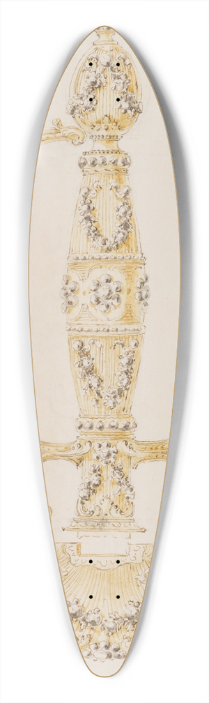 Workshop of Luigi Valadier - Design for the Hilt of a Small-Sword 39.3 inch art pintail longboard deck
