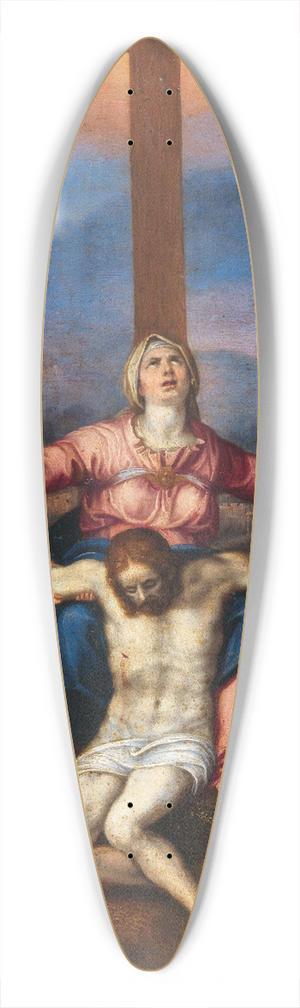 Workshop of Marcello Venusti - Piet, after Michelangelo Buonarroti 39.3 inch art pintail longboard deck Workshop of Marcello Venusti - Piet, after Michelangelo Buonarroti 39.3 inch art pintail longboard deck