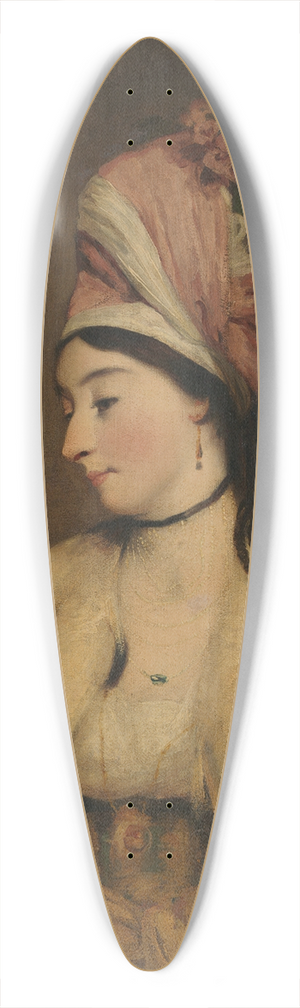 Workshop of Sir Joshua Reynolds - Mrs. George Baldwin (Jane Maltass, 17631839) 39.3 inch art pintail longboard deck